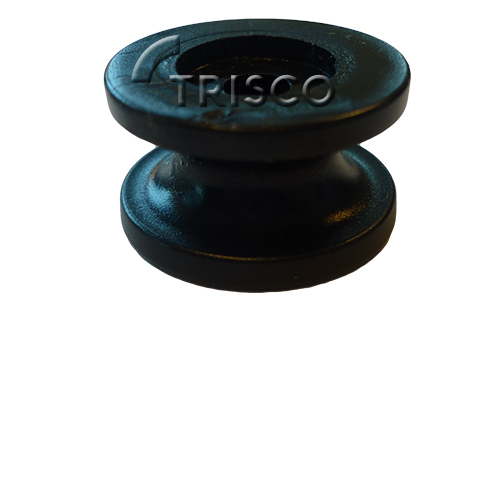 Trapezekoordhouder kunststof